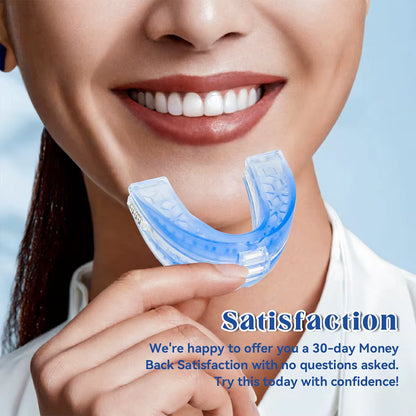 Transform Your Sleep with the Adjustable Anti-Snoring Bruxism Mouth Guard - Say Goodbye to Snoring and Improve Your Sleep Quality!