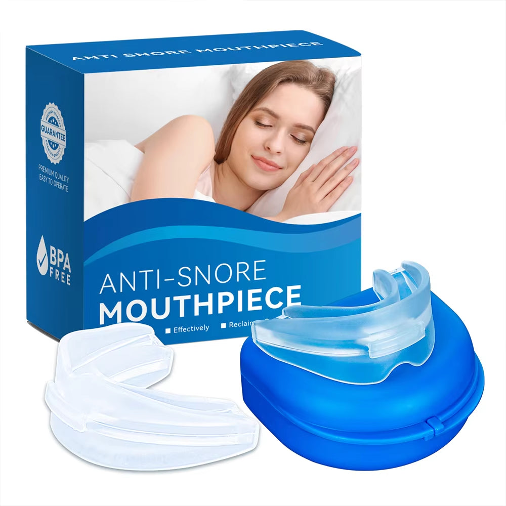 Adjustable Bruxism Mouth Guard and Anti-Snoring Device for Improved Sleep Quality